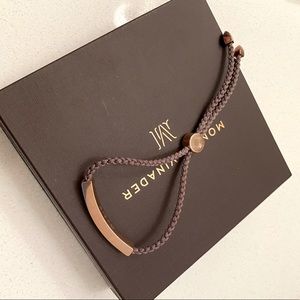 Monica Vinader Linear FRIENDSHIP Bracelet Rose Gold